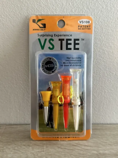 KOVISS Flexible Golftee STARTER SET L M S & xS Golf Ball Tees VS108