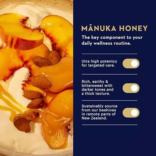 1 x 500g Manuka Health MGO 100+ aktiver Honig Honey aus Neuseeland NEU MHD 3/27 2