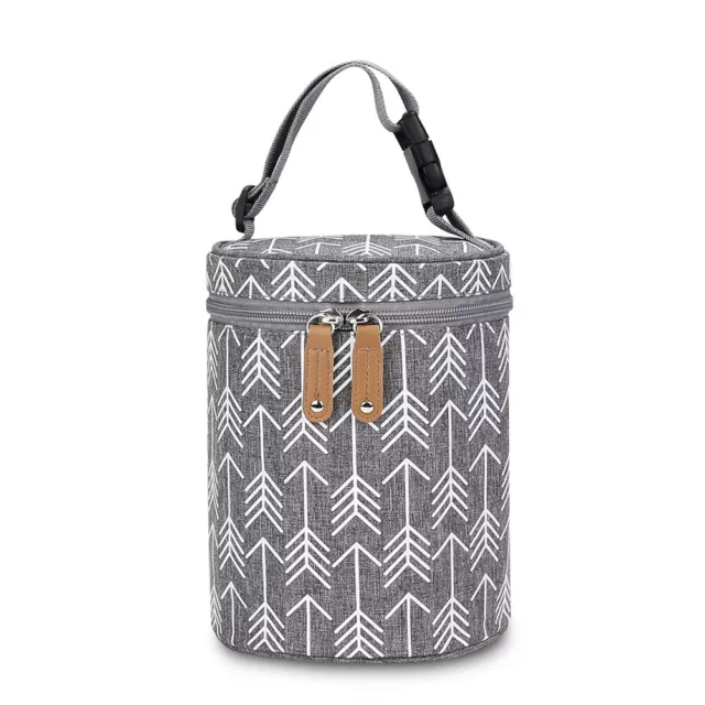 Baby Bottle Tote Bag Breast Milk Warmer Cooler Insulated Bags with Hanging StrOO