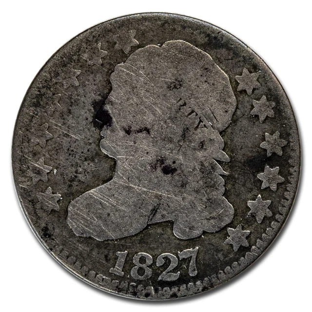 1827 Capped Bust Dime AG - SKU#31548