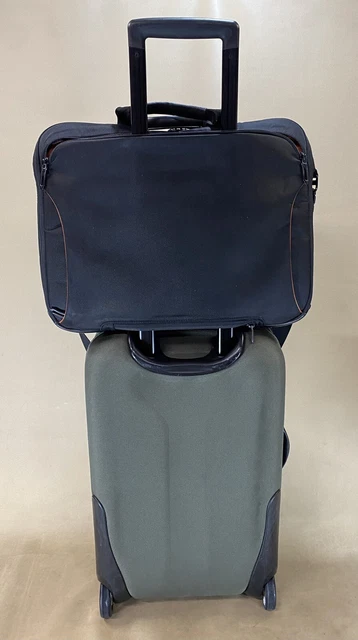 Used TUMI T-TECH Carry On Set 22” Suitcase 5722GRY & 5664D 18” Laptop Briefcase 3