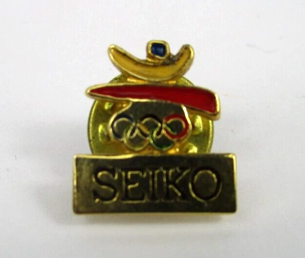 Pin's Jeux Olympiques Barcelone 92 - Sponsor Seiko Official Timer