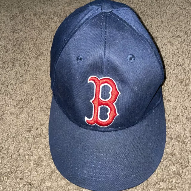 Boston Red Sox Baseball Hat Adjustable Youth Navy Blue Team MLB