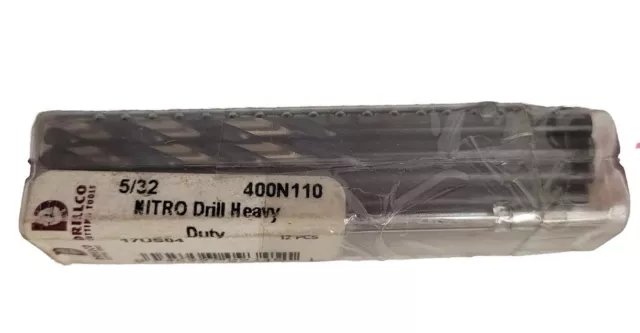 400N110 5/32, Nitro Drill Heavy Duty - Drillco Cutting Tools 11pc