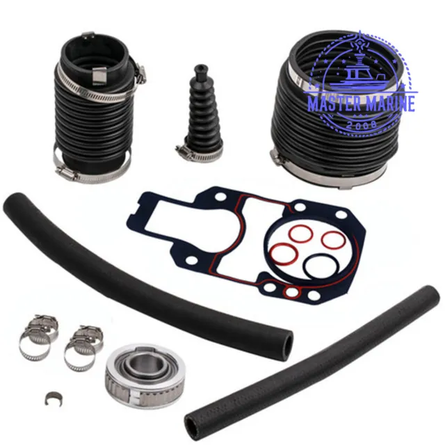 For Mercruiser Sterndrive Engines R/MR/Alpha One Transom Seal Bearing Bellow Kit