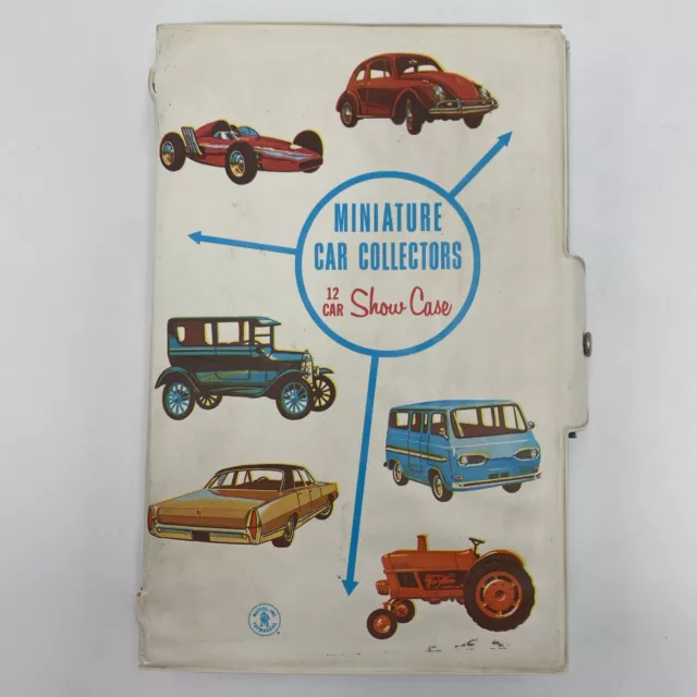 Estuche de colección Mattel 1966 12 autos para coleccionista en miniatura con 12 autos defectos