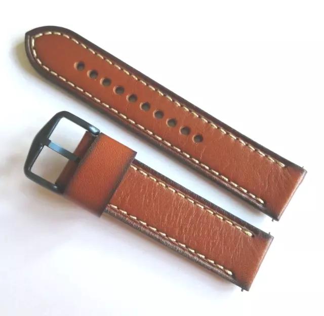 FOSSIL ORIGINAL SPARE Leather Strap FS5266 Watch Band Watch Strap