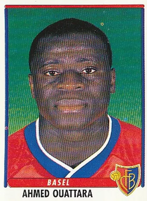 039 Ahmed Ouattara # Ivory Coast Fc.basel Sticker Panini Football 99