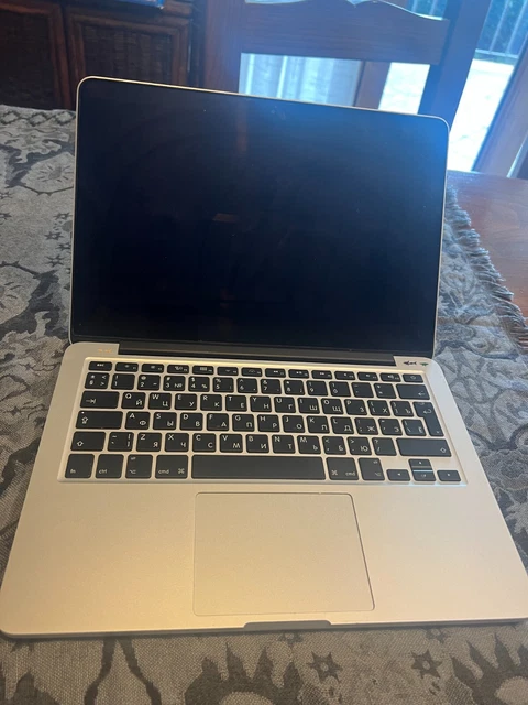 A1502 Apple Macbook Pro 13 i7 16gb ram per ricambi o riparazione