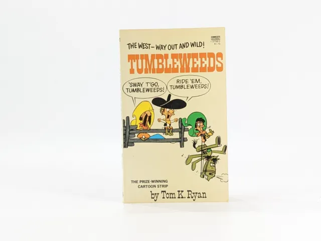 Tumbleweeds By Tom K Ryan The West Way Out And Wild Cartoon Book 1968 paperback
