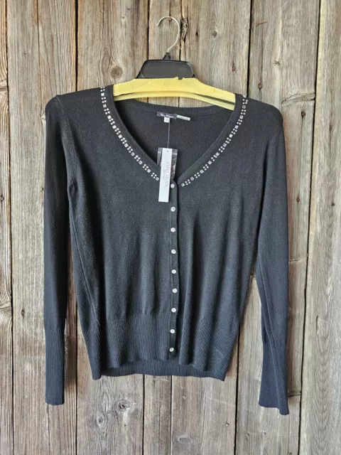 VILA MILANO GORGEOUS Sweat Top Size Adults 3Xl Uk 26 28 Black