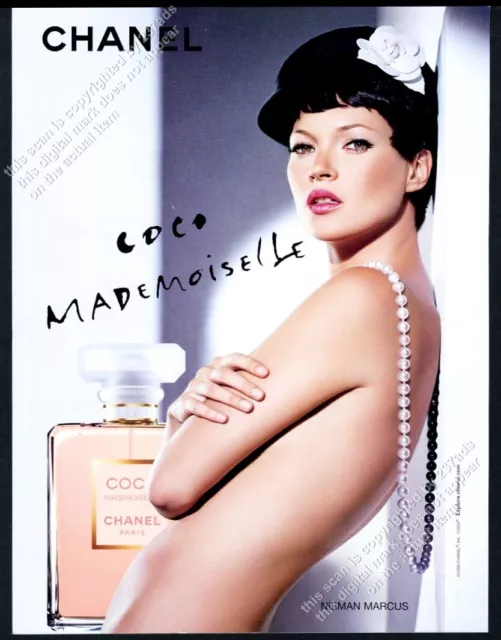 Coco Mademoiselle by Chanel avec Kate Moss 2  Coco mademoiselle, Coco  chanel mademoiselle, Chanel perfume