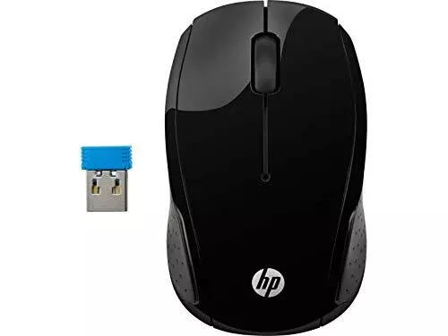 HP 220 - Souris Sans Fil Noire (USB, 1600 DPI, Ambidextre)