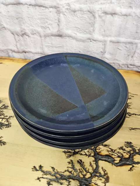 Iron Mountain Blue Ridge Dinner Plates (4) 11"