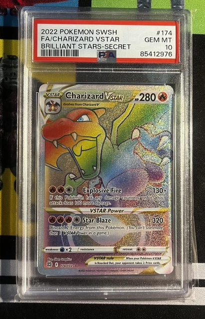 2022 POKEMON CHARIZARD V 017/172 Brilliant Stars - PSA 9 $20.00 - PicClick  AU