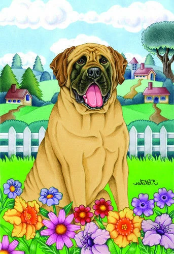 Spring House Flag - Mastiff 73113