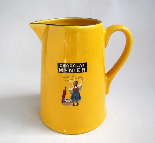 Pichet Publicitaire Chocolat MENIER 19 cm Editions Clouet