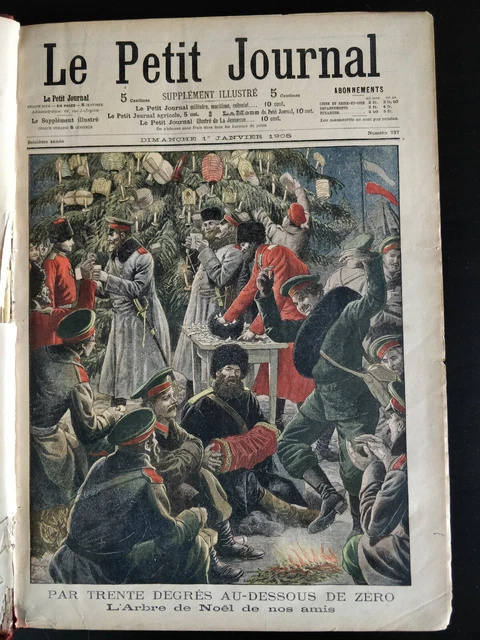Le Petit Journal, année 1905 complète reliée , tb