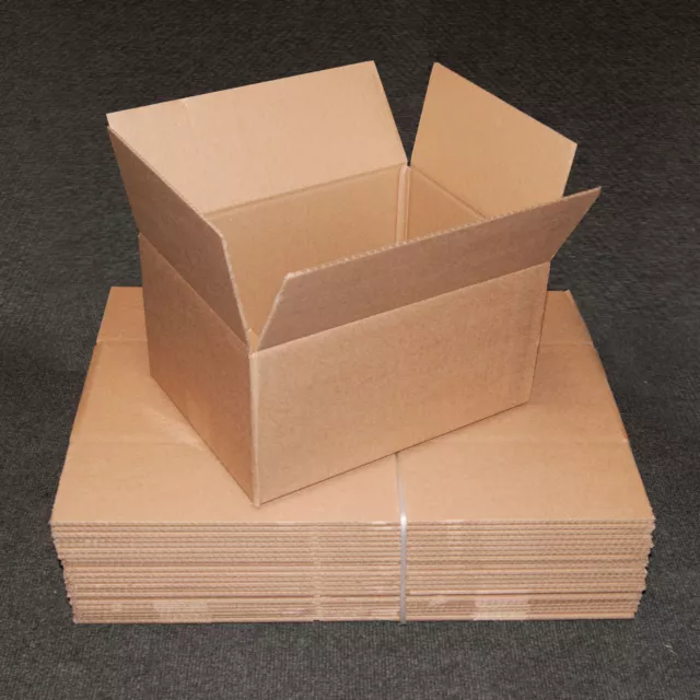 New 12x9x6 Single Wall Mailing Postal Packing Cardboard Boxes - Multi Listing