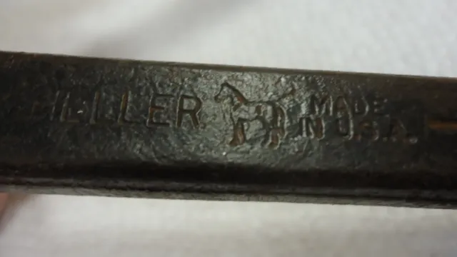 Vintage HELLER 12" Blacksmith or Farrier nippers, good working condition, U.S.A.