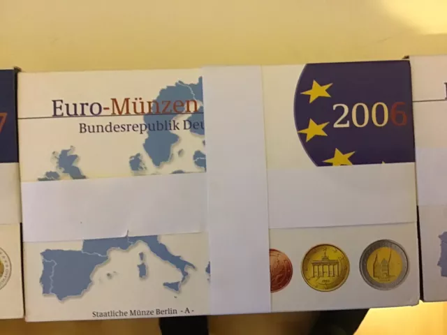 Euro-KMS-2006-F-mit 2 Euro "Holstentor"+8 Münzen-geringe Auflage-siehe Beschrei