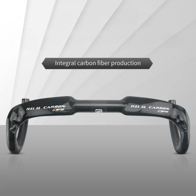 3K Carbon Bicycle Handlebar Road Bike Internal Bent Bar 400/420/440mm Handlebar