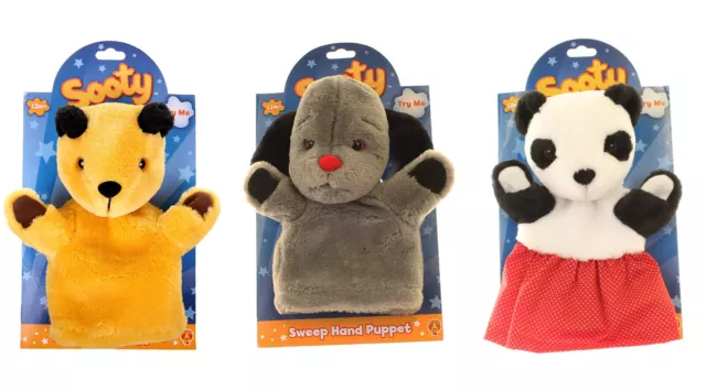 The Sooty Show Hand Puppet Collection: Sooty, Sweep and Soo (3 Pieces)