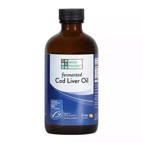 Blue Ice Fermented Cod Liver Oil (Cinnamon Tingle) | Green Pasture | 180ml