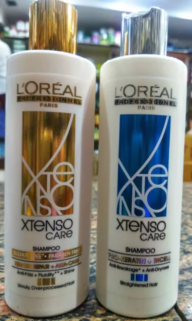 L'OREAL Professional XTENSO CARE SHAMPOO | Anti-Frizz | Anti-Breakage | 250 ml