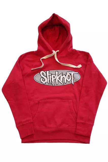 Slipknot Hoodie Dont Ever Judge Me Band Logo Official Unisex Red