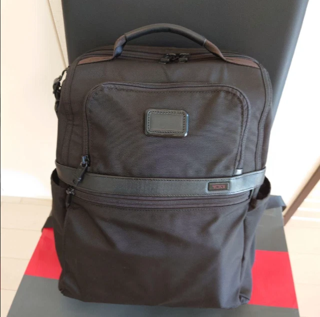 TUMI 26177D2 ALPHA 2 Slim Solutions Briefpack Backpack BK Black Ballistic nylon