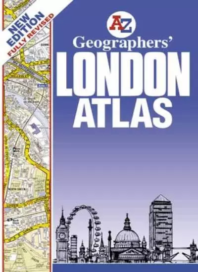 Geographers' London Atlas (Street Atlas)-Geographers' A-Z Map Company