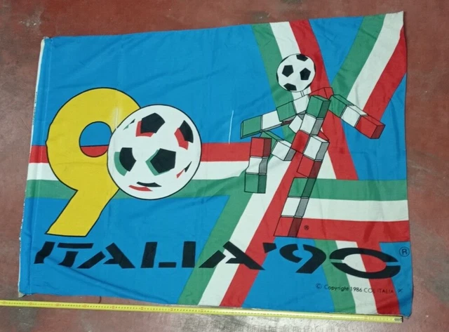 Cendrier Vintage Italie 90 - Mondial De Football - Céramique Faenza - Collection Modernariato