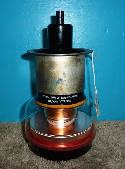 Jennings UCSXF-1100 Vacuum Variable Capacitor 9-1103pf 10kV Free Shipping