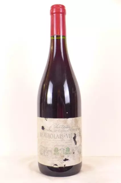 beaujolais-villages château la tour des combes (année peu lisible) rouge 2004