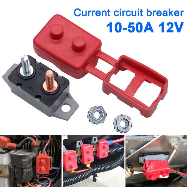 thumbnail image 2 of 30A Auto-Reset Circuit Breaker For Cars, Boats & RVs (12V-24V 2 of 11