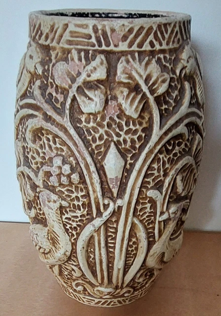 Vase / cruche Art Déco en céramique anglaise MYOTT - Label Emmaüs