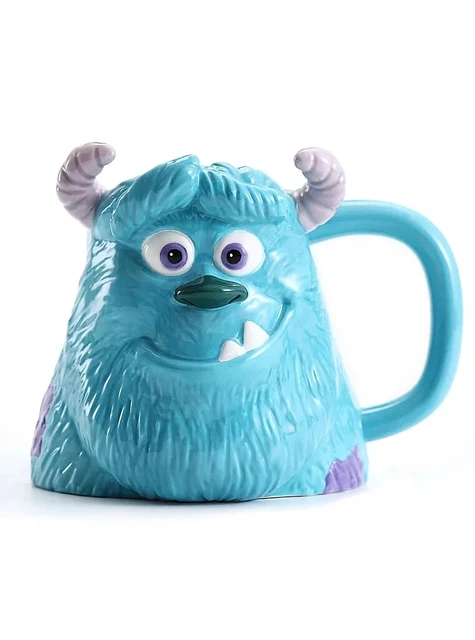 DISNEY PIXAR MONSTERS Inc Blue Sully 3D Mug Tea Coffee £14.95 - PicClick UK