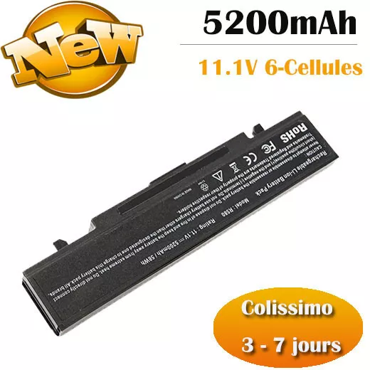 AA-PB9MC6W AA-PB9MC6B AA-PB9NC6B Li-ion Batterie Pour Samsung Laptop 11.1V