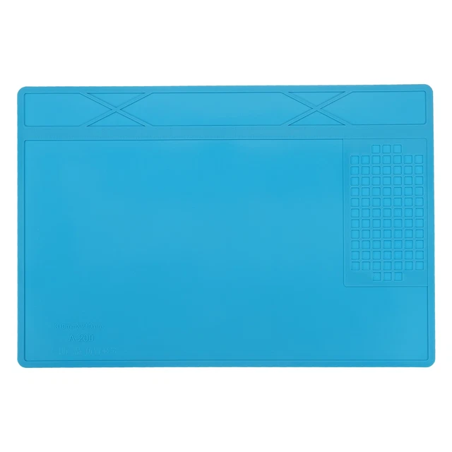 Silicone Soldering Mat Heat Insulation 932°F 12.2" x 8.3" Repair Work Mat