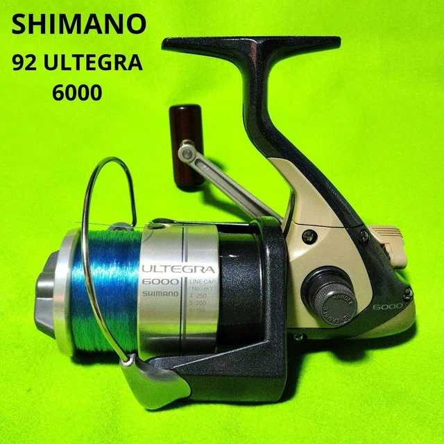 SHIMANO ULTEGRA 6000 Spinning Reel 2-Ball Bearings 530g Wood