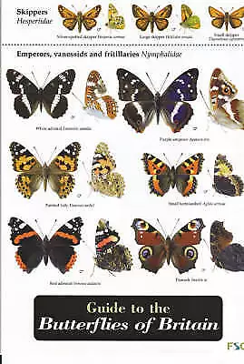 Wildlife Guide to the Butterflies of Britain by John Bebbington (Sheetmap, 1998)