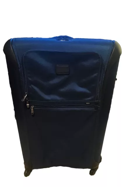 Tumi Alpha Blue Extended Trip Rolling 4 Spinner Wheels Luggage
