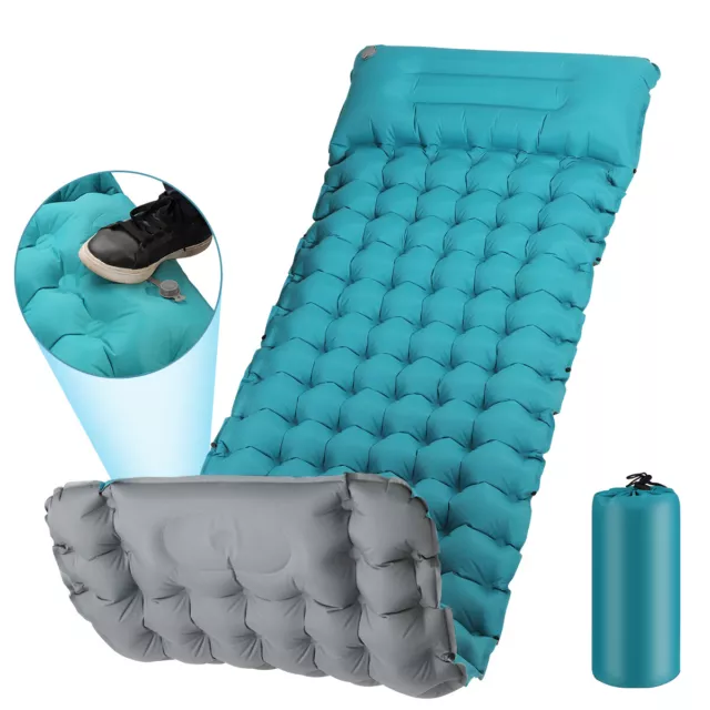 Self Inflating Camping Mat Sleeping Air Bed Matress Pad Portable Outdoor Hiking