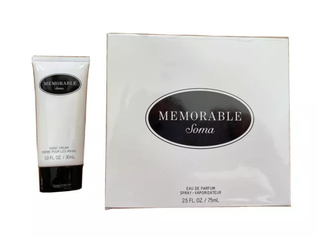 Soma MEMORABLE Eau De Parfum Spray 2.5oz / 75ML NEW Unboxed Rare