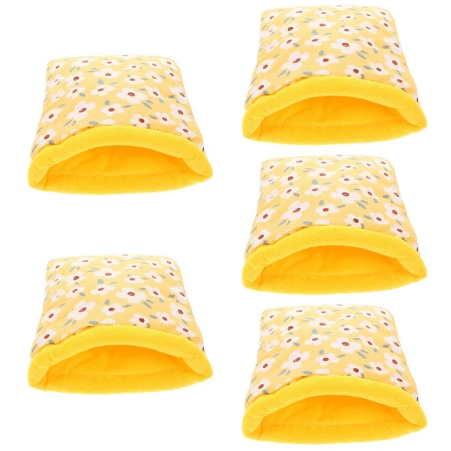 5x Guinea Pig Hideout Hamster Schlafsack Hamster Bett