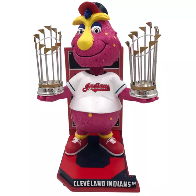 Cleveland Indians World Series Champs Mascot Bobblehead - Numbered to 1,000 NEW!