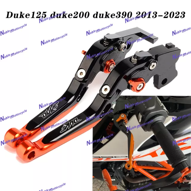 For KTM Duke 390 200 125 2013-2023 ADJUSTABLE BRAKE CLUTCH LEVERS SET RC390 new