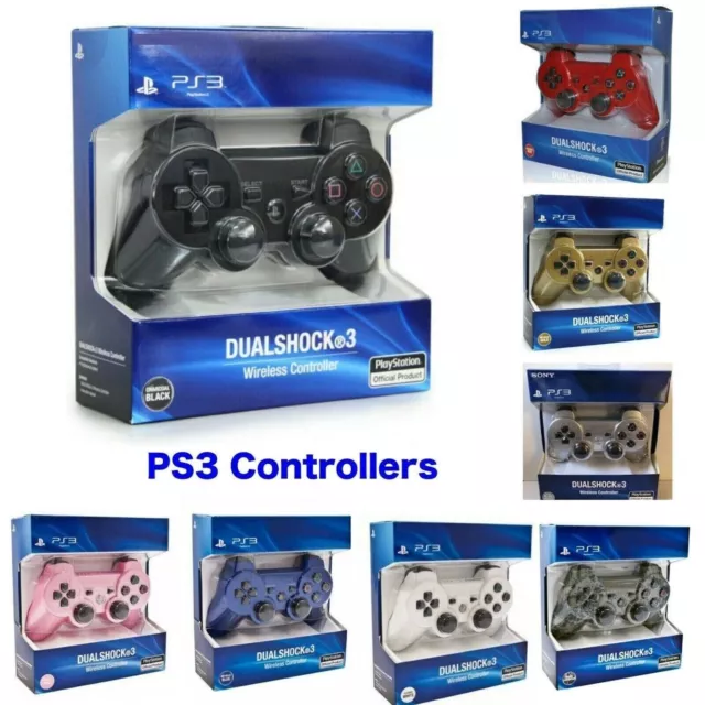 Controller für PlayStation 3 Gamepad Wireless Dual Vibration PS3 Kontroller 🎮 2