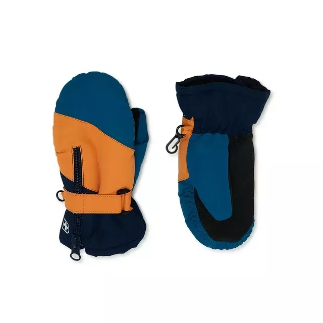 Swiss Tech Toddler Boys Ski Mittens/Coral Castle/One Size